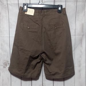 🍒 Rue 21 Shorts Mens 30 Act 28 Brown Pleated